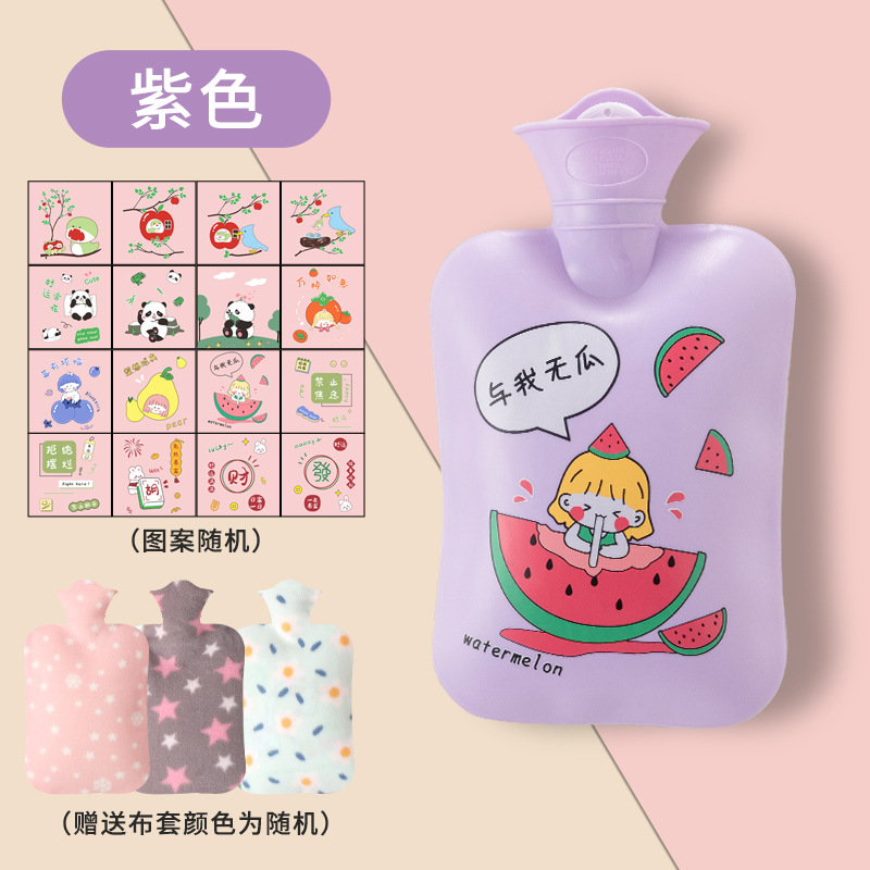 Bolso de agua caliente Le Xueer Inyección de agua Engrosamiento de agua de pvc Vapor interior de agua de plomería Inyección de agua de estómago Inyección personalizada