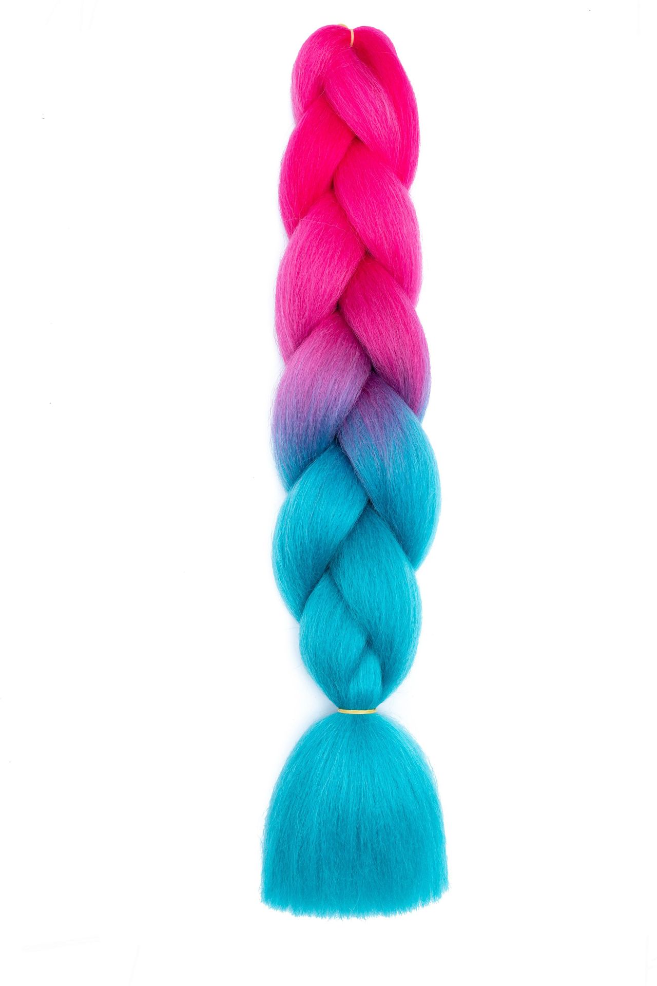 Trenza africana de colores para extensiones