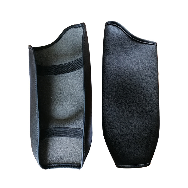 Funda protectora de cuero para la caja del reposabrazos central del Ford Everest 19-21, para la palanca de cambios del interior del coche.