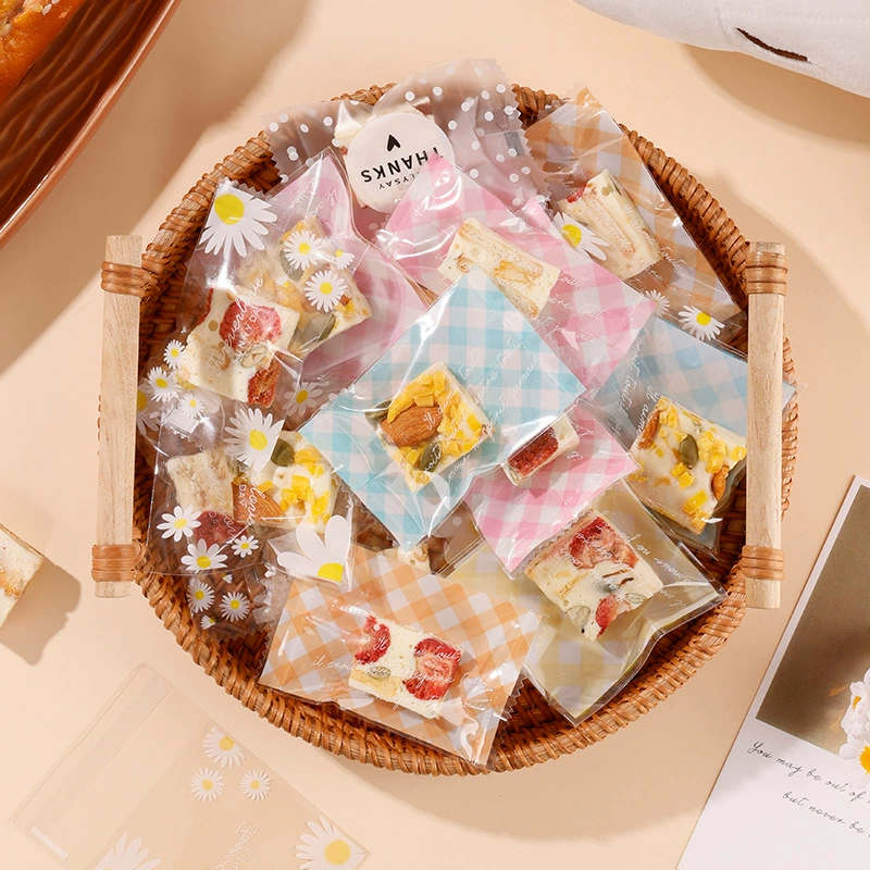 Готовые пакеты для печенья, простые пакеты для конфет и печенья в форме снежинок, доступные пакеты для упаковки молочных продуктов и фиников, самоклеящиеся пакеты, маленькие пакеты для закусок