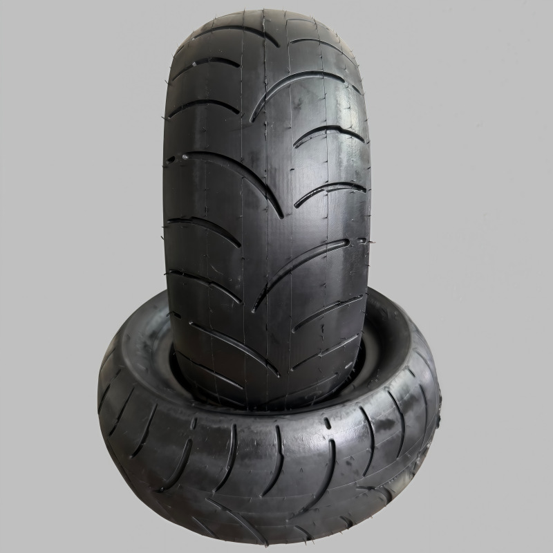90/65-6 vacuum tire, thickened road pattern, high wear-resistance and heavy-duty model for electric scooters and balance bikes
