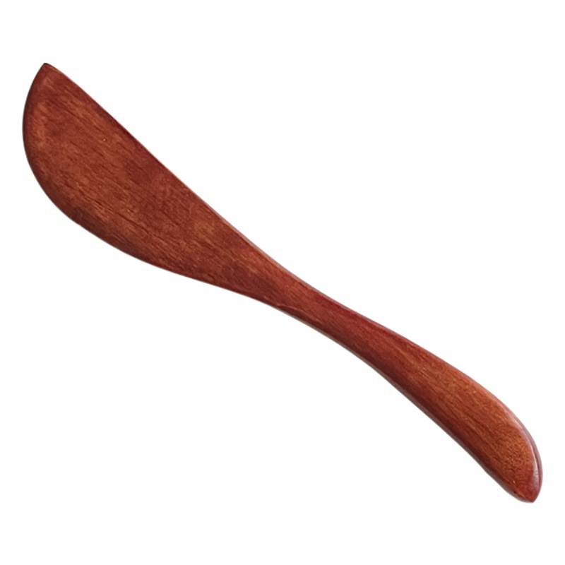 Tableware wholesale wooden mask stick butter knife mixing stick bread knife cake knife ice cream spoon jam spatula lettering