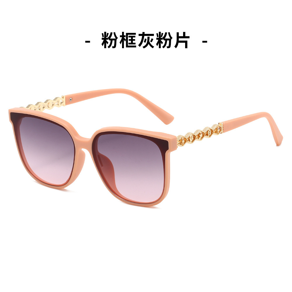 핑크 프레임 회색 분말 정제