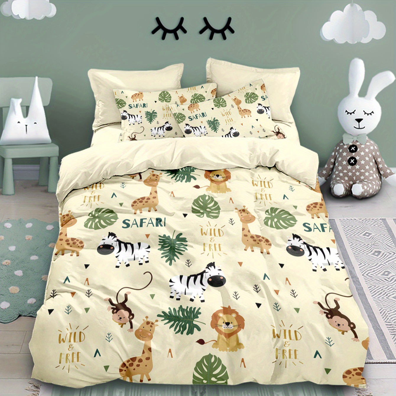 Textil doméstico transfronterizo molienda impresión digital elefante primer plano quilt kit fuente fábrica llevar a cabo tem / JIT