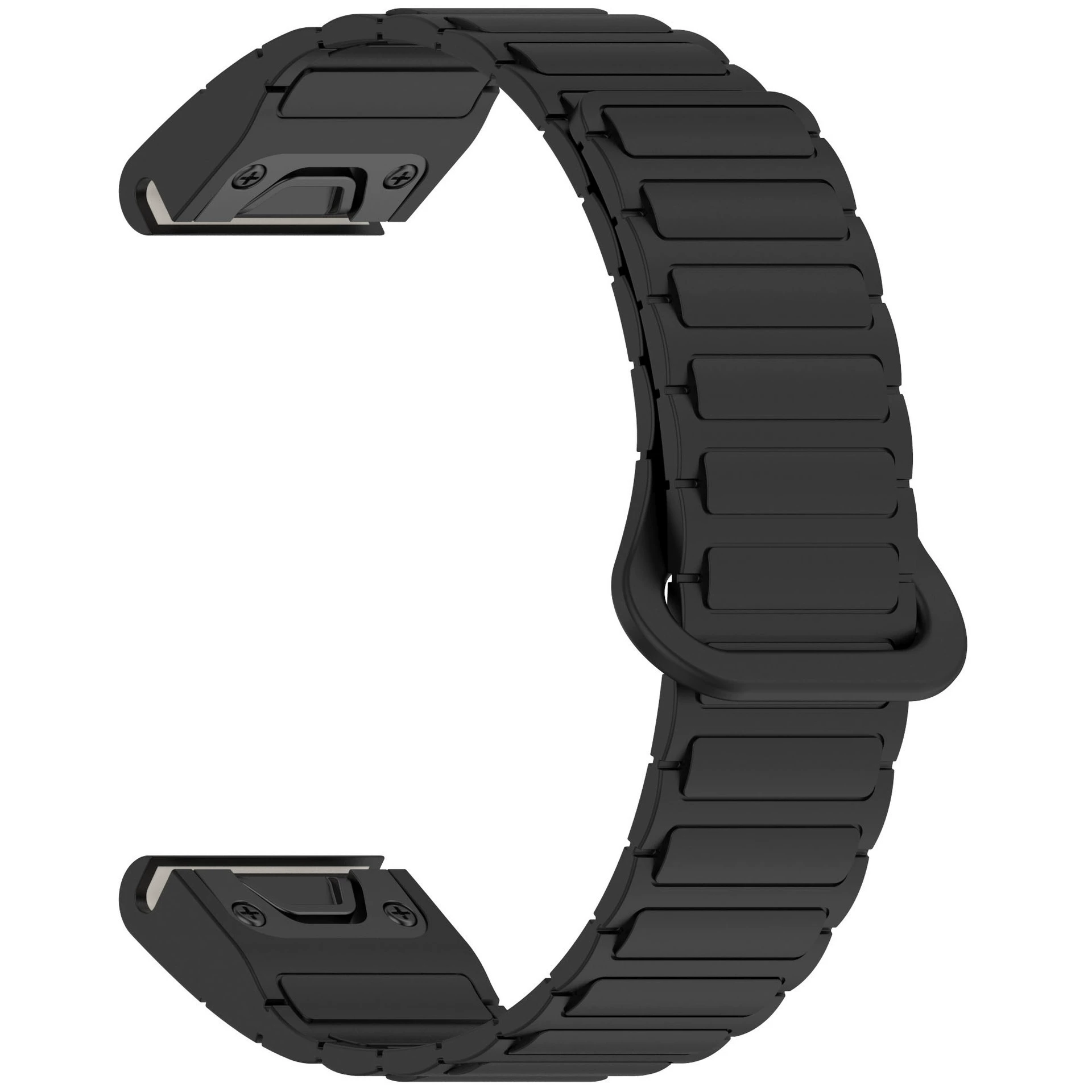 Подходит для Garmin Fenix5678 двухцветный магнитный быстроразъемный силиконовый ремешок 20/22/26мм браслет