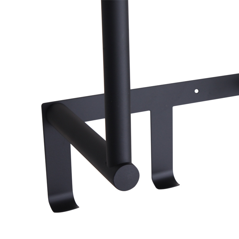 Perforación-libre toalla rack baño toalla organizador almacenamiento rack multifuncional metal rack hierro almacenamiento rack Amazon