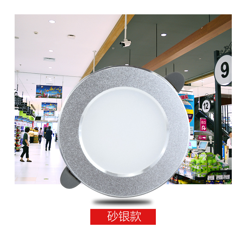 Europa LED downlight 4W6W ultra delgada apertura 7.5 / 8.5 / 9 - 10cm techo incrustado lámpara Yao Fácil