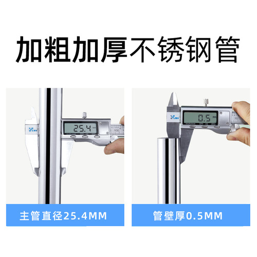 Wholesale small floor-standing clothes drying rack stainless steel simple single pole clothes hanging rack balcony cooling clothes rack clothes drying rack