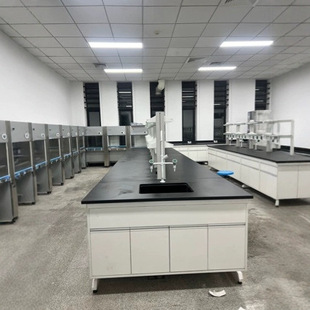All-Steel Edge Experimental Table Steel-Wood Workbench Laboratory Chemical Experiment Table Central Table Operating Table Side Table Cabinet Tianjin