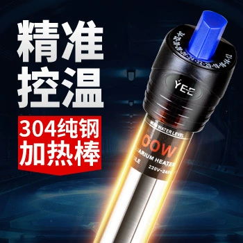 Нагревательный стержень из нержавеющей стали, взрывозащищенный, автоматический, для стекла, миниатюрный, с постоянной температурой, для аквариума