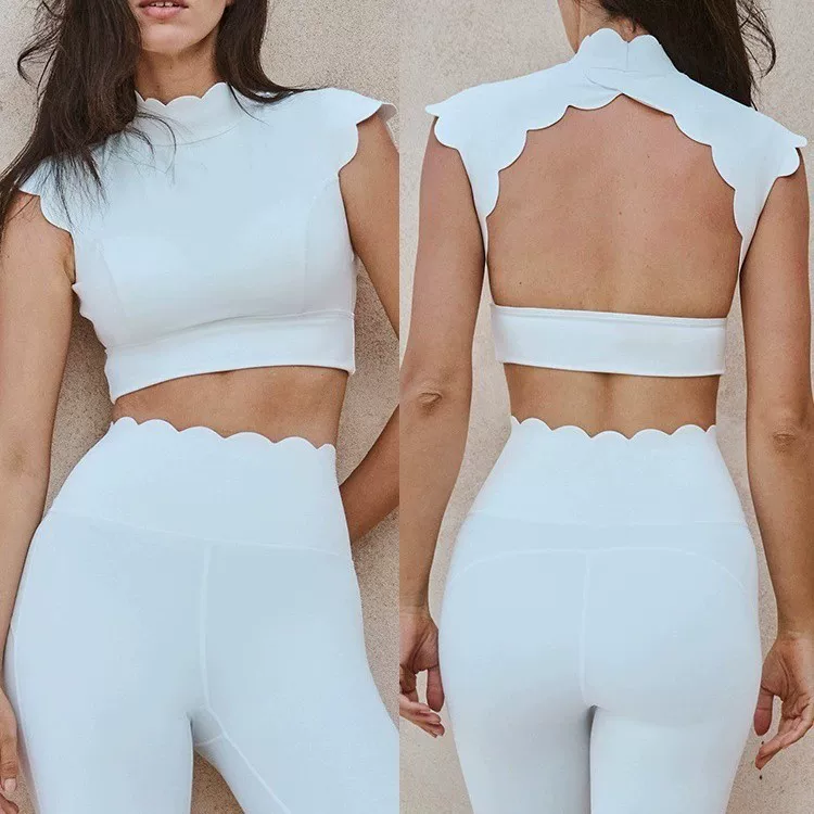 Yoga clothing, trousers for gym, set