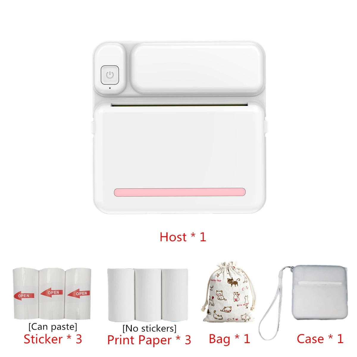 Xuncen Small photo, printer, bluetooth