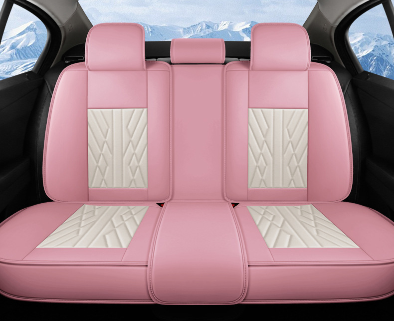New Napapi Car Cushion Leather Four Seasons Universal Breathable All-inclusive Seat Cover Cross-border Amazon tume Wholesale