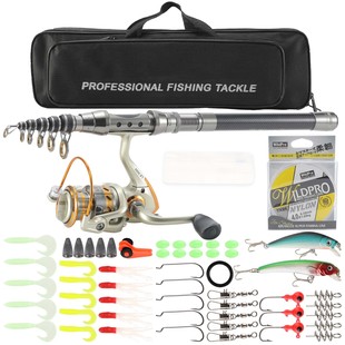 Sea Rod, Sea Rod Throwing Rod Set, Full Set of Long-Range Casting Rod, Super-Hard Short Section Sea Fishing Rod, Carbon Throwing Rod, New Mini Fishing Rod
