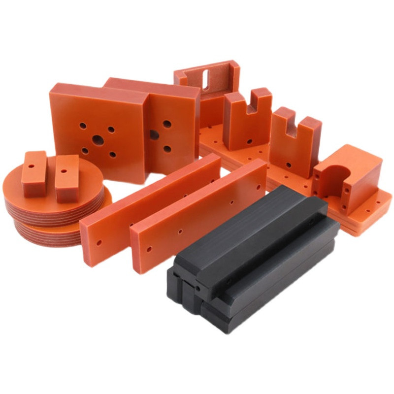 绝缘电木板加工红色电木板黑色防静电治具酚醛树脂胶木板可定 制