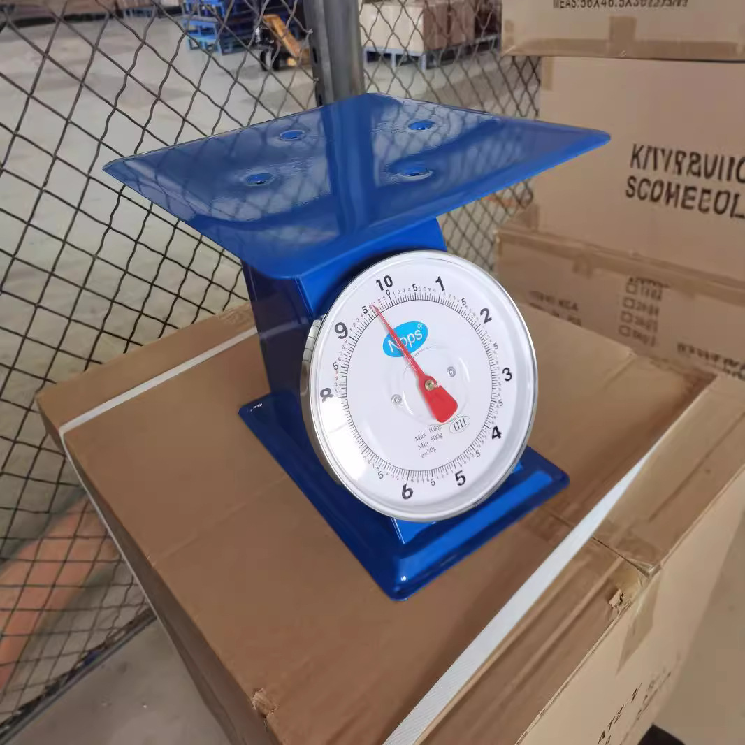 30 kg de escala plana balanza de resorte balanza de mesa balanza de frutas exportación