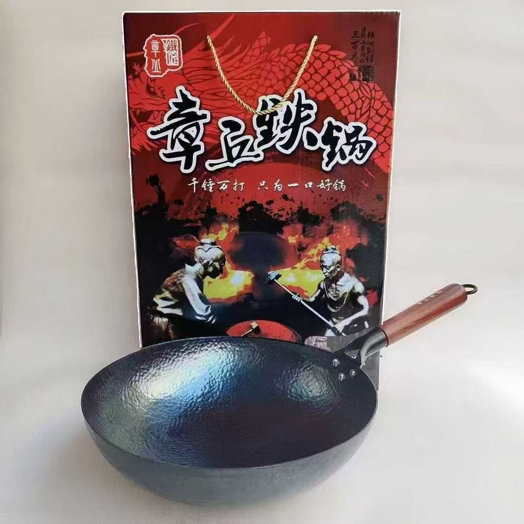 Деревянная ручка, рыбья чешуя 2.6, подарочная коробка / 32cm