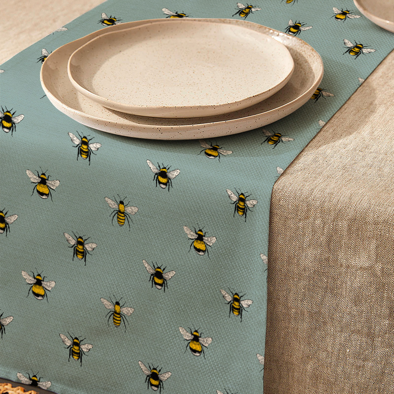 110g Weight Tablecloths Home Textiles & Decor Type cotton and linen, Polyester Material Stripe, Plant Pattern Elegant, Simple Style Style Elegant Simple Style Stripe Plant Cotton And Linen Polyester Tablecloths 6