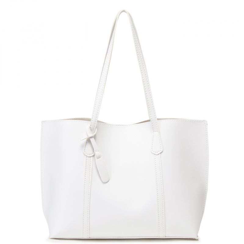 2025 otoño y invierno nuevo nicho Zhong tote bolso de cuero suave de gran capacidad para mujeres bolso de viaje de alta calidad bolso de hombro ocio