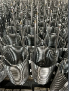 【定制冷凝器盘管】316L不锈钢圈管  冷凝器盘管  弹簧大盘管