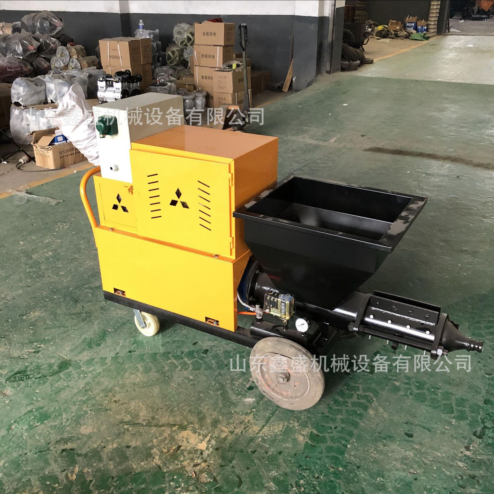 511水泥砂浆喷涂机 工程建筑涂料腻子粉墙机 7.5kw石膏自动喷浆机