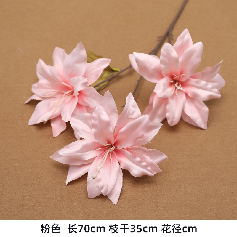 Three-headed small lily