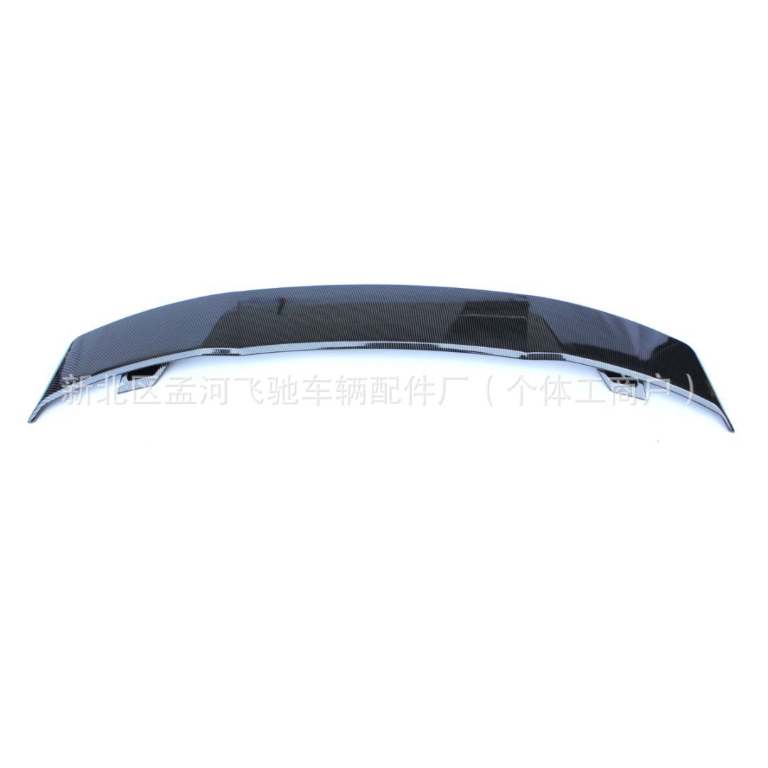 Universal Cross-Border Car No-Drill Rear Wing for Two-Door and Three-Door Hatchbacks, Sports Car Gt Racing Abs Material Aircraft Wing