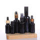Black Glass Essence Oil Bottle Light-proof Dropper Bottle Cosmetic Bottle Sub-pack Essence Water Emulsion Bottle Sample Perfume Bottle