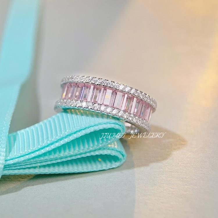 Fashion Geometric Sterling Silver Plating Zircon Rings 1 Piece