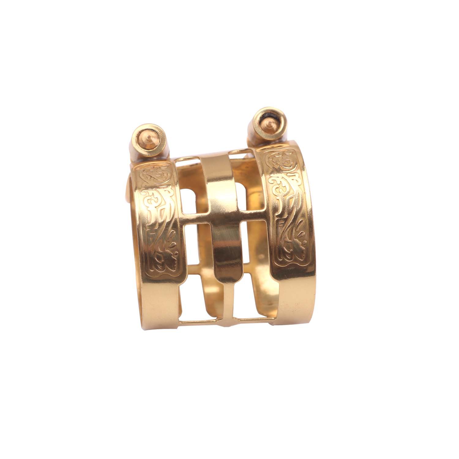 Clip de saxofón clip de metal con clip de flor aro de cobre silbato clip saxofón alto Accesorios