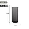 Diameter 15 height 25cm gray [anti-fall straight cylinder]
