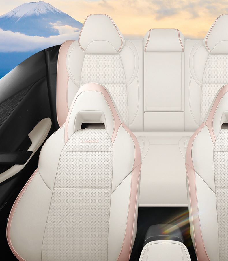 Suitable for 24 Lynk & C 06emp Seat Cover Full Envelope Seat Cover Four Seasons Ventilated and Breathable Leather Cushion Interior Modification