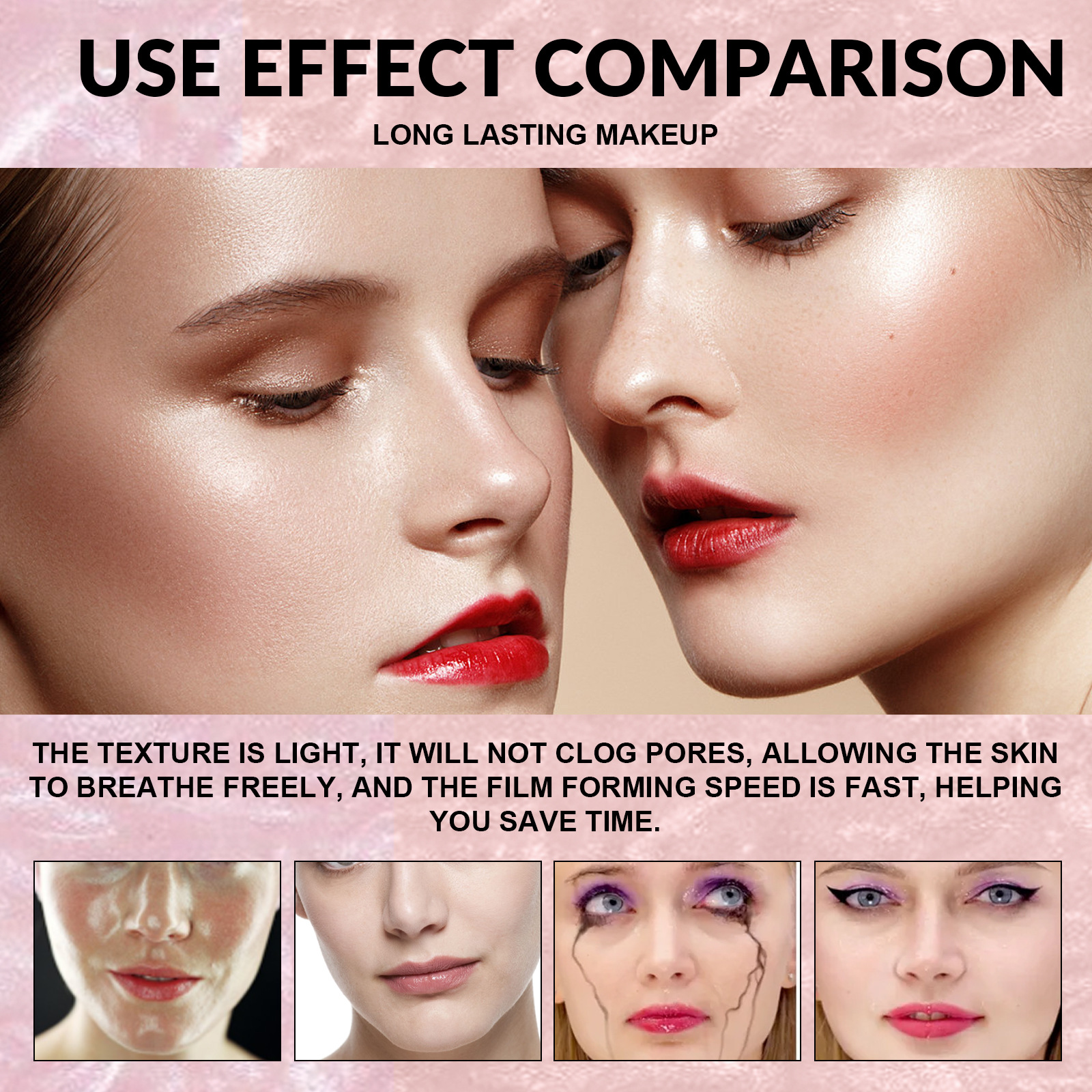 EELHOE Makeup Setting Spray Light, water-proof, waterproof, sweat-proof, non-easy to remove makeup, nourishing and moisturizing spray before makeup_voghion.com