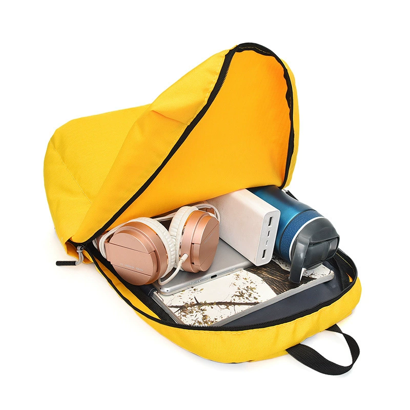 Capacious handheld backpack for training, laptop, business version