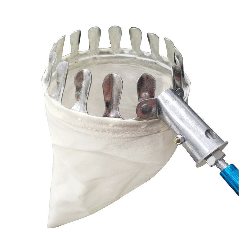 Одноголовый инструмент для сбора фруктов на высоте, для сбора яблок, хурмы, ягод морозника, манго и лукума.