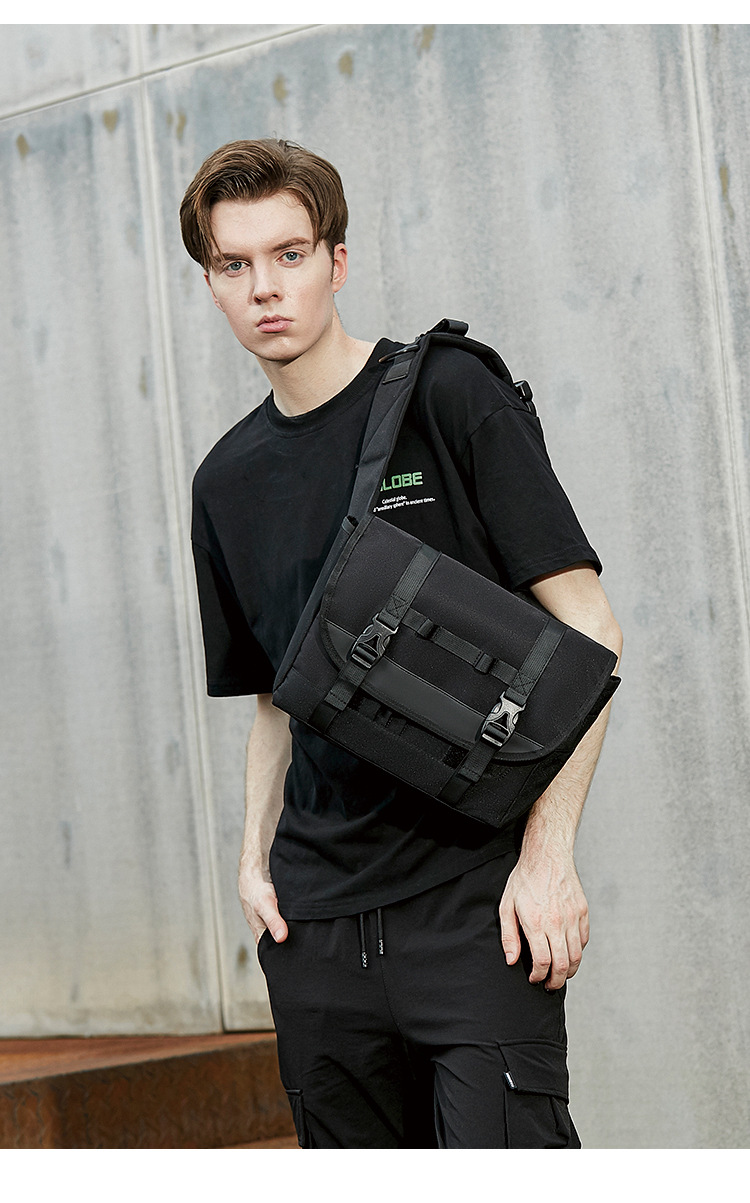 Borsa a tracolla classica da uomo, messenger bag in stile urban_voghion.com