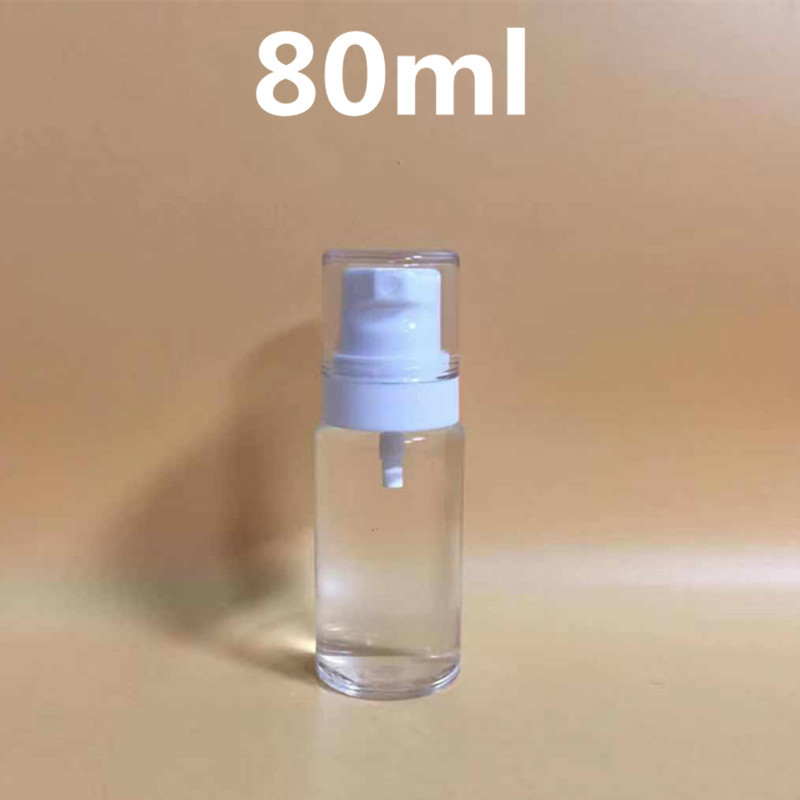 80ml高档喷雾瓶个性化妆品瓶定格水瓶精华露瓶PET材质厂家批发