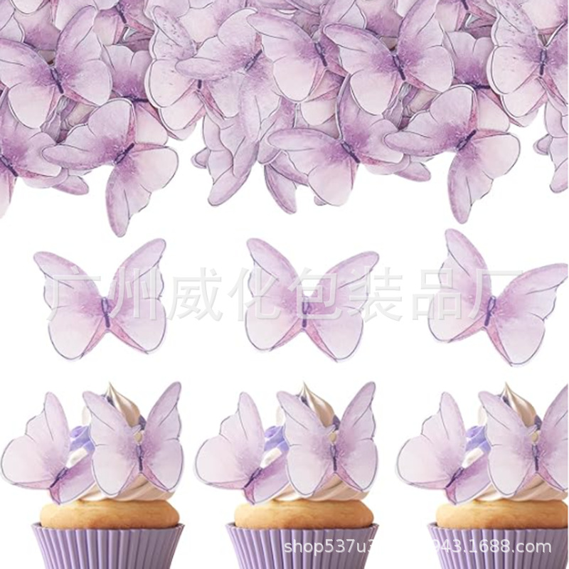 다채로운 나비-보라색 48