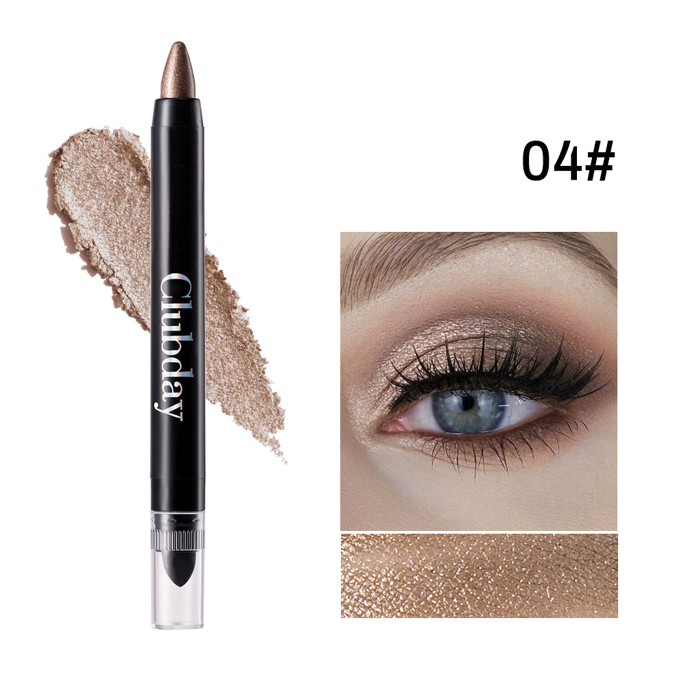 Cross-border bestseller Eye shadow stick, pearlescent eye shadow pen, high-gloss brightening, non-smudging eye makeup set Eye Shadow undefined