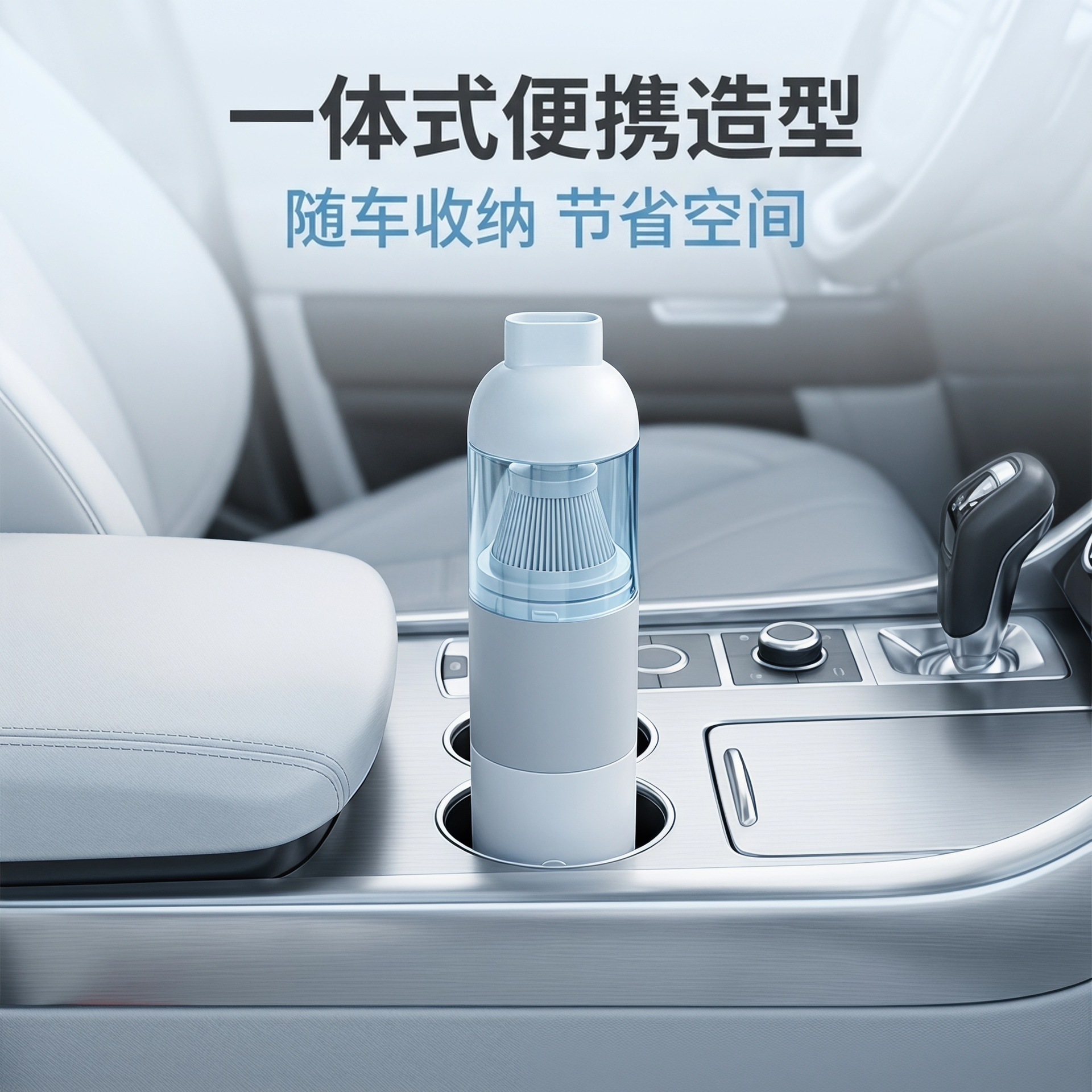 Cross-Border Car Vacuum Cleaner with High Suction Power, Handheld Vacuum Cleaner for Car, Home, and Pets, Popular Brushless Vacuum Cleaner