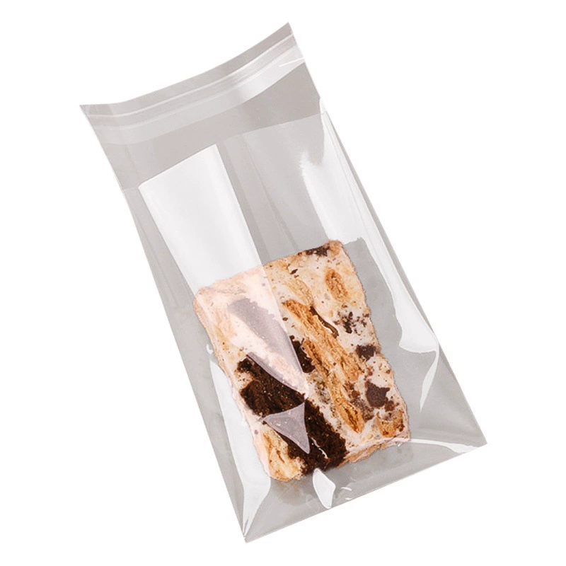 Прозрачный пакет OPP на зип-локе для печенья, пакет для конфет на Хэллоуин, упаковка для лунных пряников, пластиковый пакет для хлеба, пакет для закусок