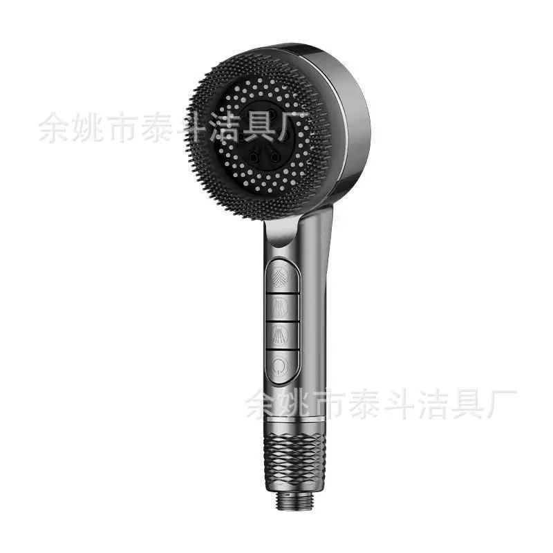 淋浴增压花洒喷头浴室浴霸家用热水器洗澡手持莲蓬头支架套装批发