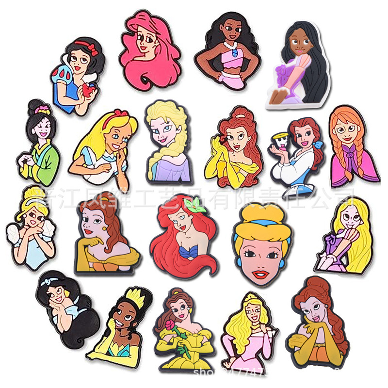 Princess Shoe Buckle Hole Shoes Accessories Shoe Flower Accessories Carlochi Shoes Decorative Buckle DIY Patch in stock Amazon