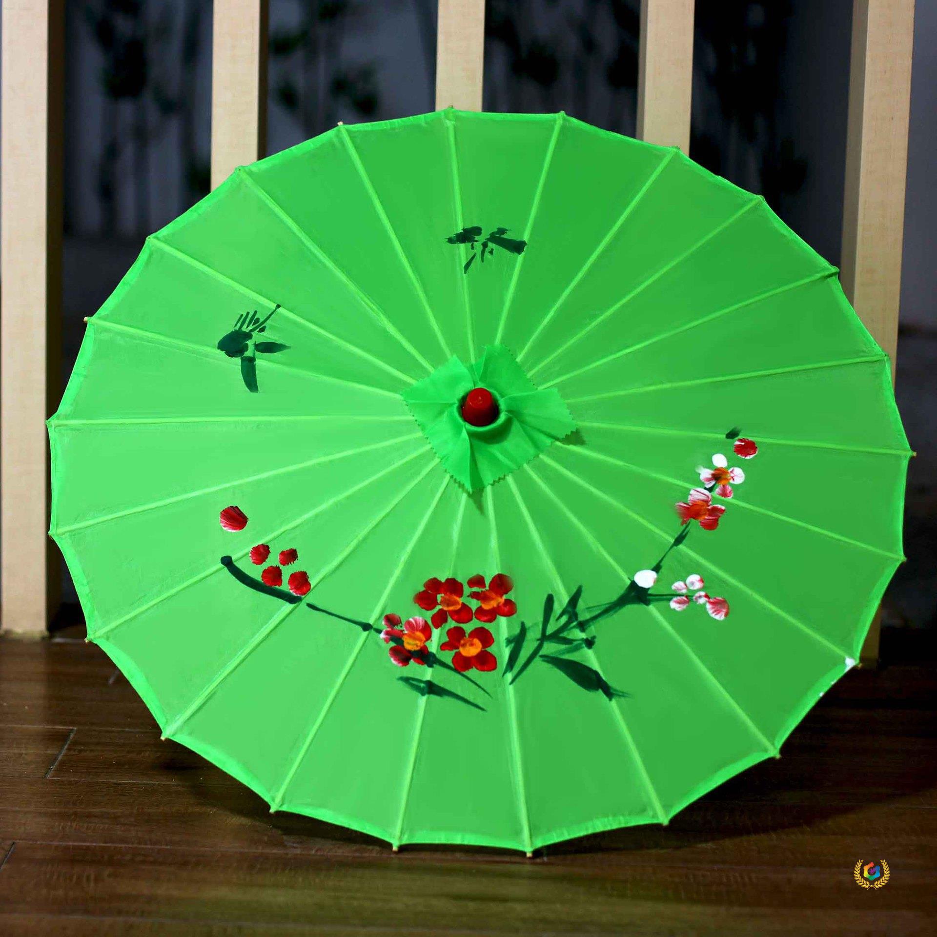 Large, Medium, and Small Traditional-Style Umbrellas for Dance Performances, Photography, Ceiling Decorations, Scenic Spots, Silk Umbrellas, Craft Umbrellas, Children's Tassel Umbrellas