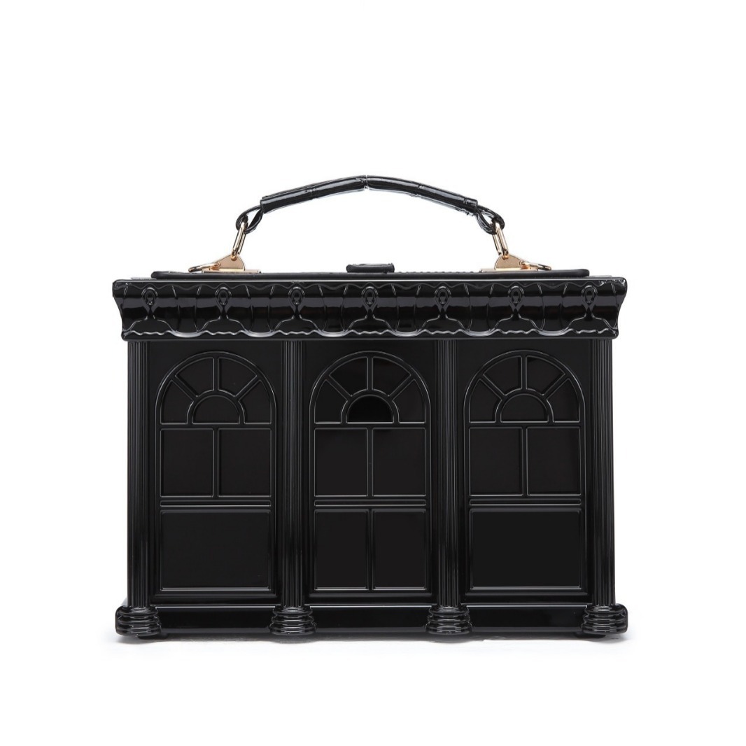 Elegante Acryl Box Abendtasche Für Damen Als Umhängetasche_voghion.com