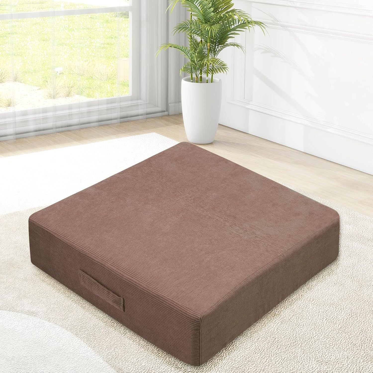 Amazon para adultos y niños Piso futón Meditación Yoga Picnic Al aire libre Cojín cuadrado gigante Explosión al por mayor