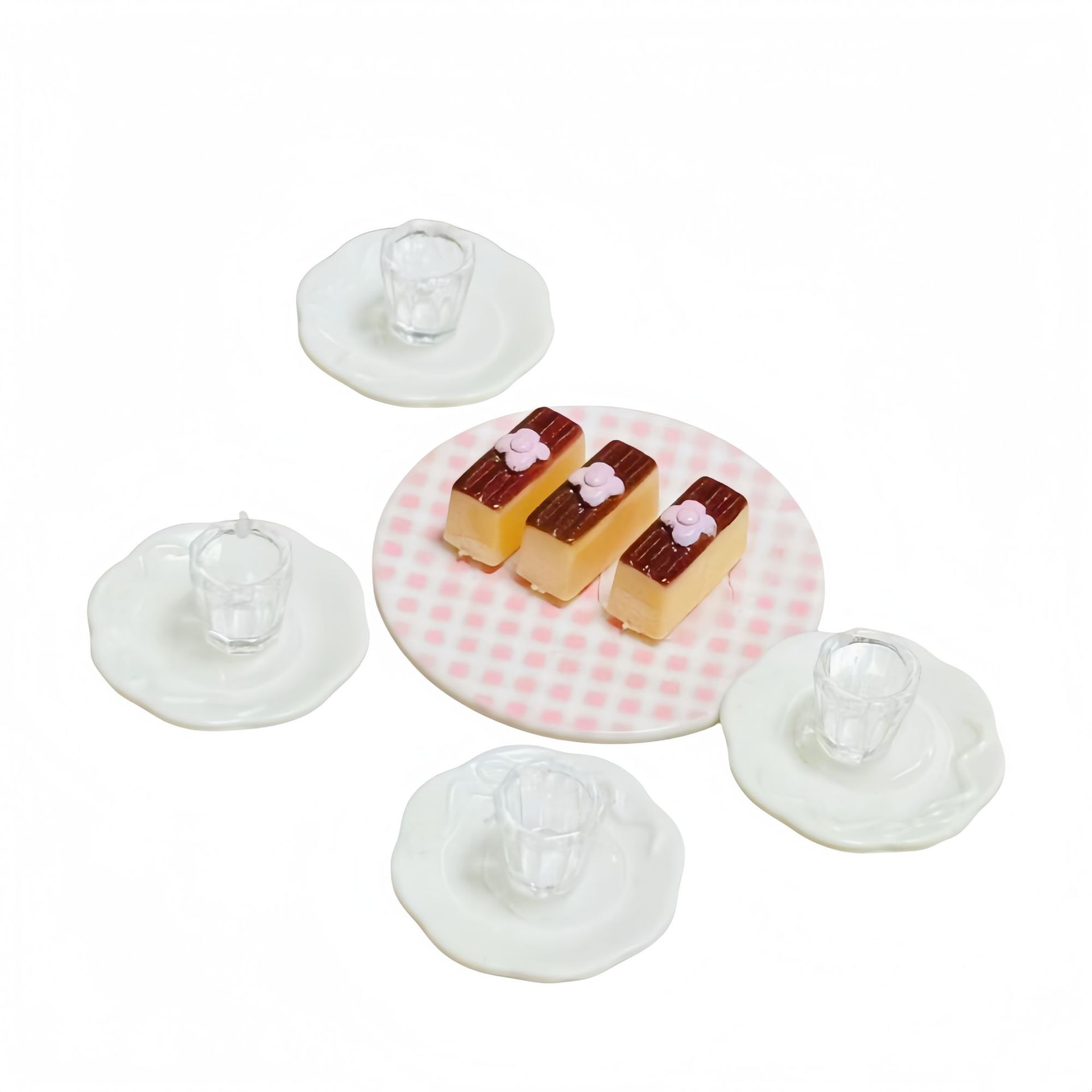 dollhouse  min΢��ԭװʳ��diyģ�ͷ��������������ˮ���̵���