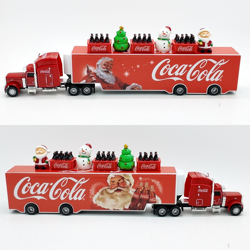 Cross-Border 35.5cm American-Style Large Truck Alloy Container Truck Alloy Large Truck Alloy Car Toy
