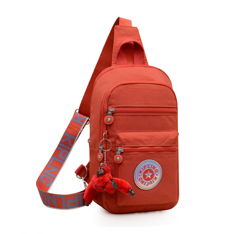 Agente de reclutamiento Mono 2025, nuevo bolso de moda, bolso de moda, bolso de pecho casual de mujer, un agente de cabello