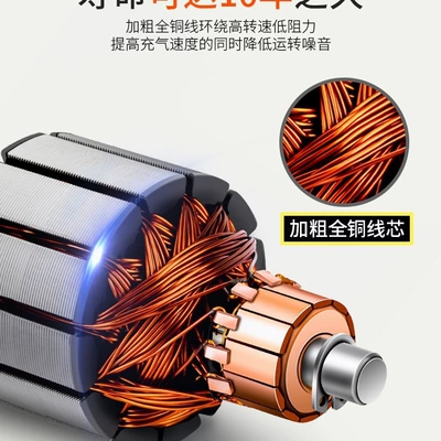 Hava nasosu: electric air pump with dual